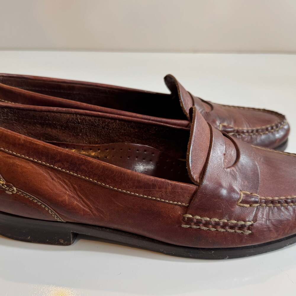 Cole Haan Brown Leather Loafers